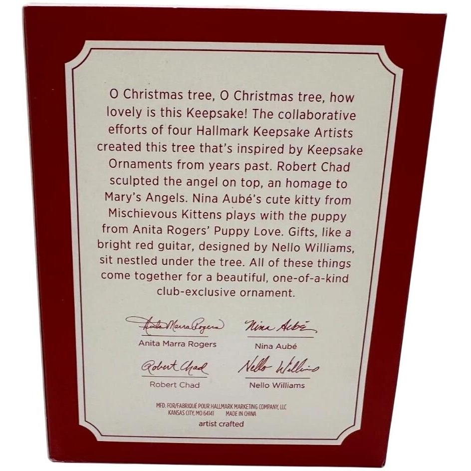 2019 O Tannenbaum Hallmark Ornament (Christmas Tree) QXC5380