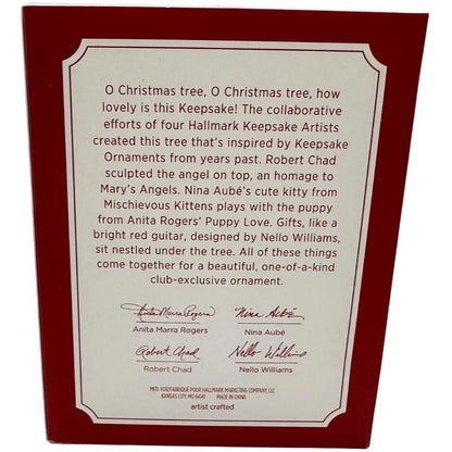 2019 O Tannenbaum Hallmark Ornament (Christmas Tree) QXC5380