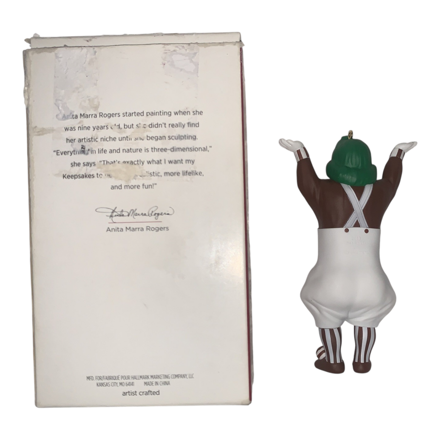 2019 Oompa-Loompa Hallmark Ornament (Willy Wonka & Chocolate Factory) QXI3379