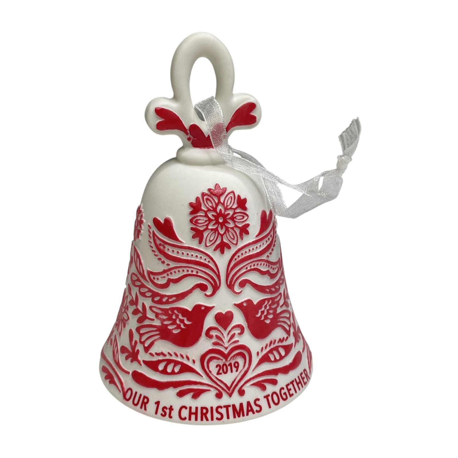 2019 Our First Christmas Hallmark Ornament (Bell) QGO2389