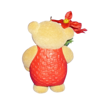 2019 Pretty Poinsettia Hallmark Ornament (Mary Hamilton's Bears) QXR9109