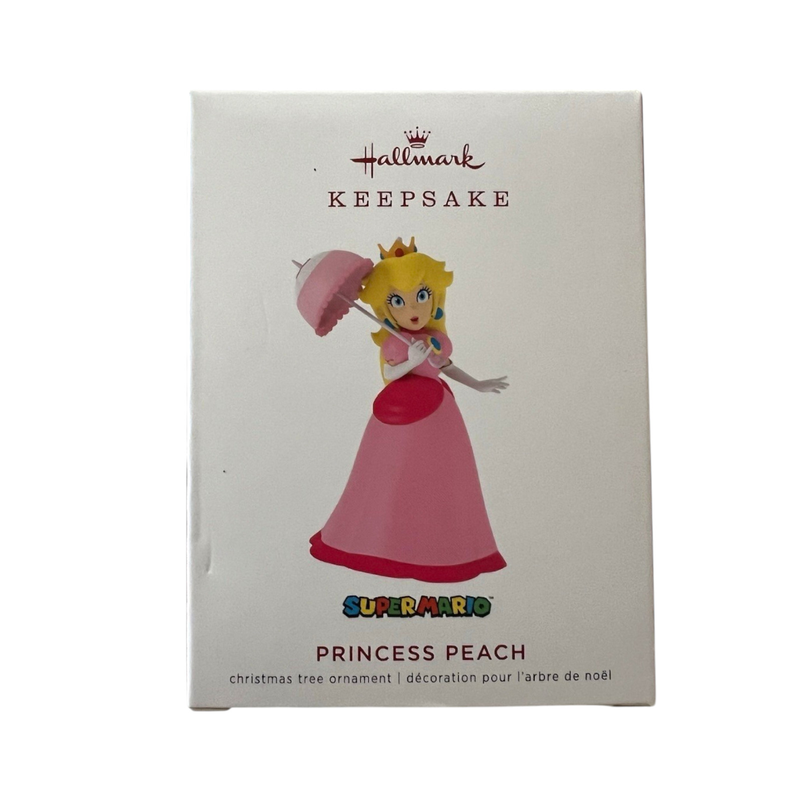 2019 Princess Peach Hallmark Ornament (Super Mario) QXI3537