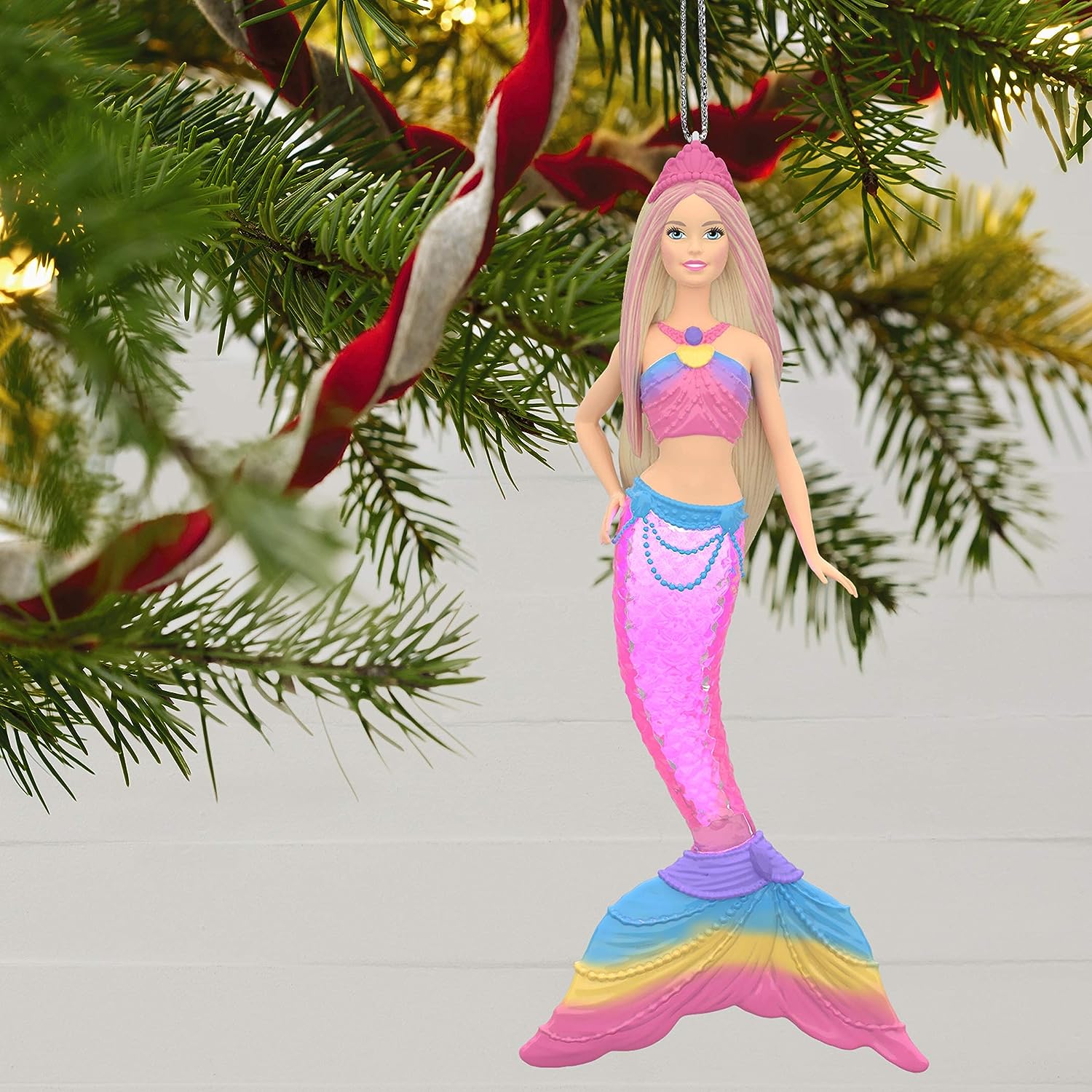 QXI3077 2019 Rainbow Lights Mermaid (Barbie) Image4