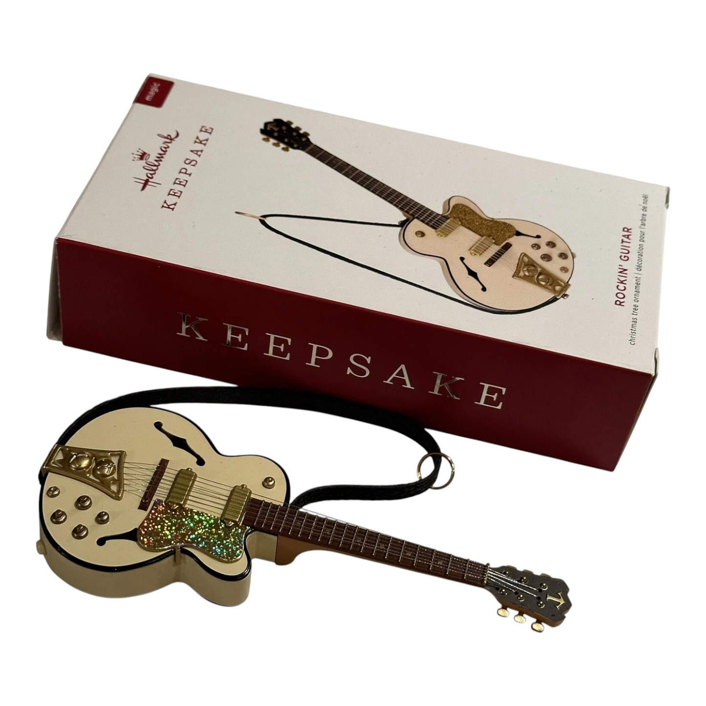 2019 Rockin' Guitar Hallmark Ornament (Guitar) QGO2169