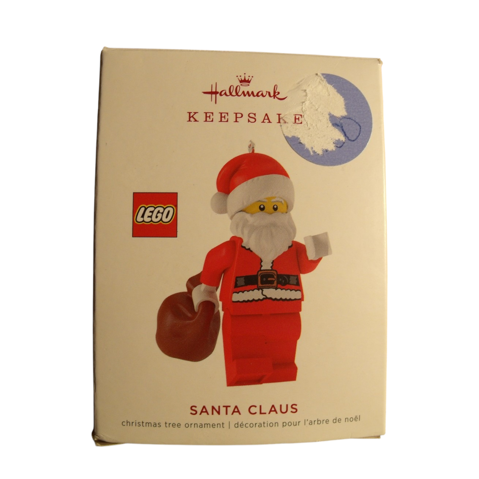 2019 Santa Claus Hallmark Ornament (LEGO) QXI3749