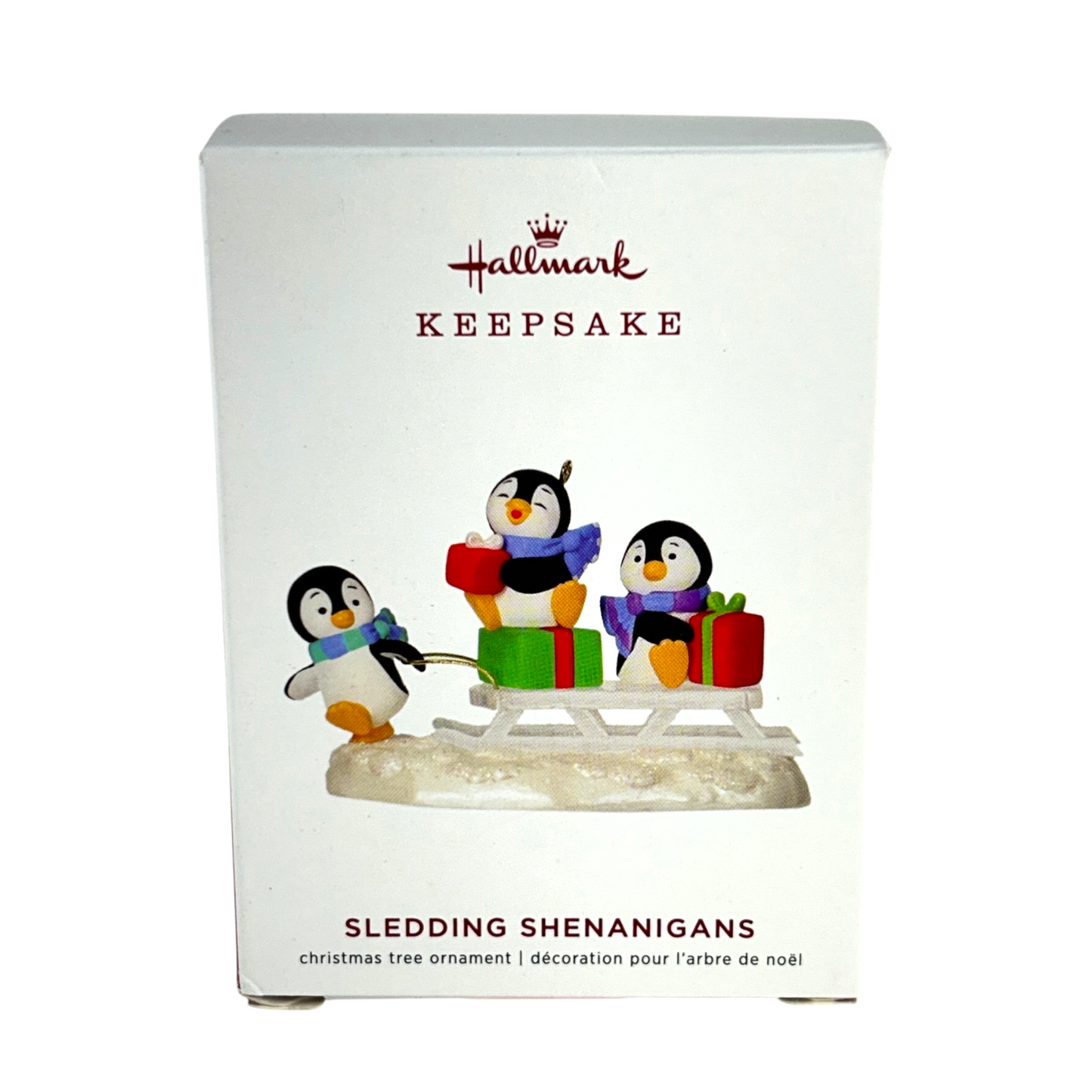2019 Sledding Shenanigans Hallmark Ornament (Kris' Penguins) QGO2019