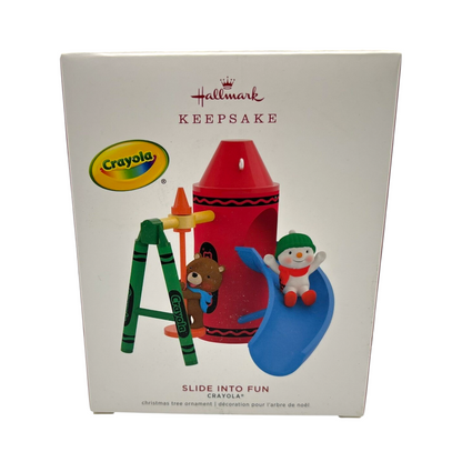 2019 Slide Into Fun Hallmark Ornament (Crayola) QXI3737