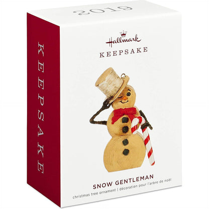 2019 Snow Gentleman Hallmark Ornament (Snowman) QG02329