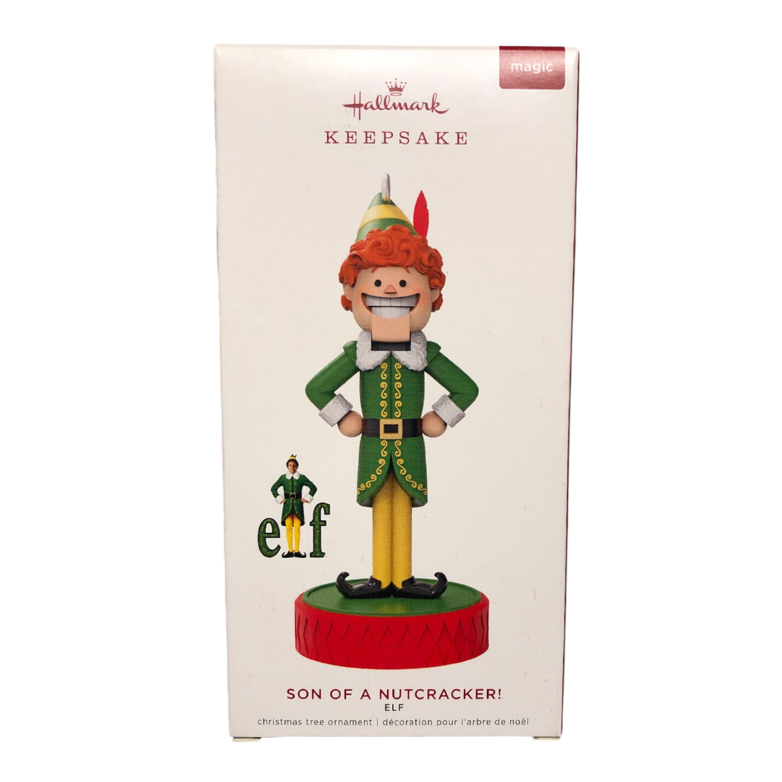 2019 Son of a Nutcracker! Hallmark Ornament (Elf Movie) QXI3229