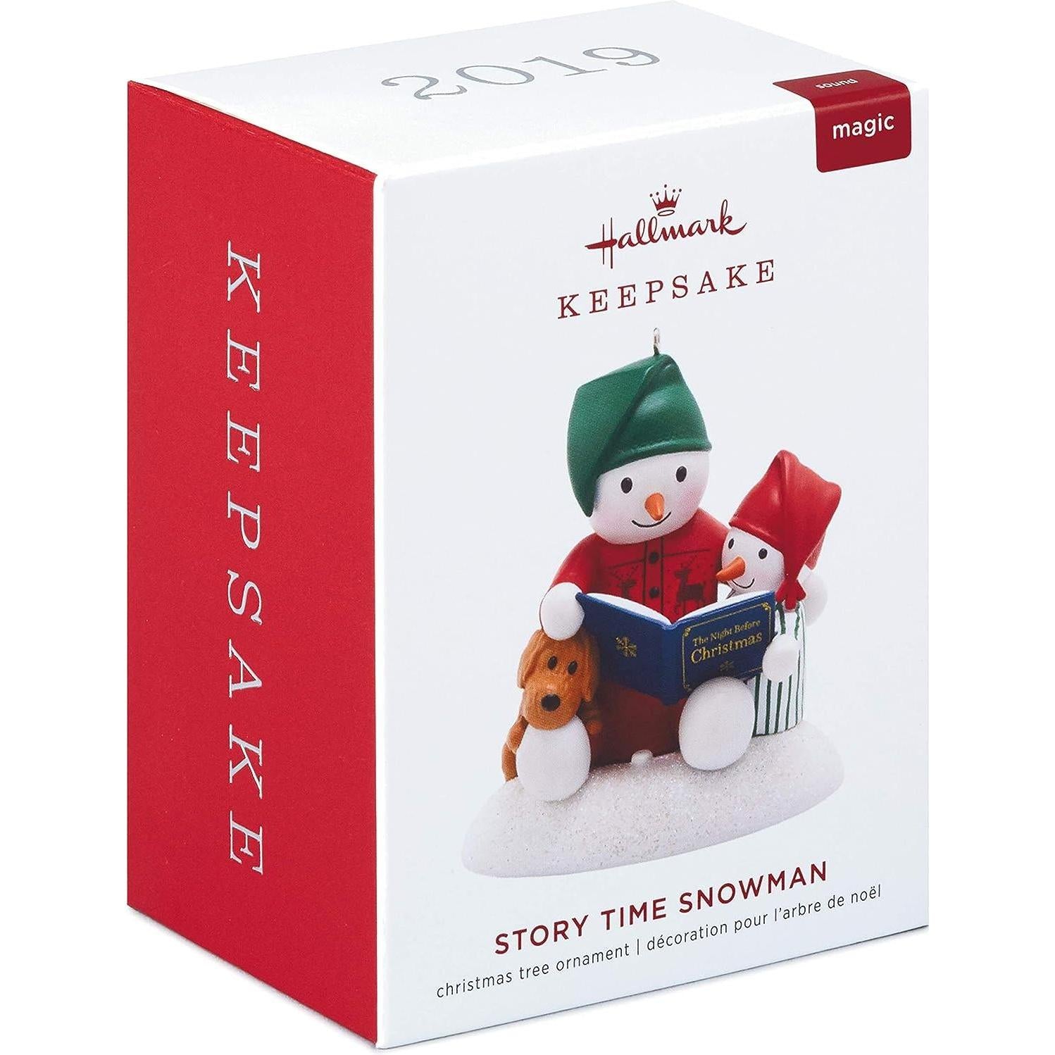 2019 Story Time Snowman Hallmark Ornament (Snowmen) QG02447