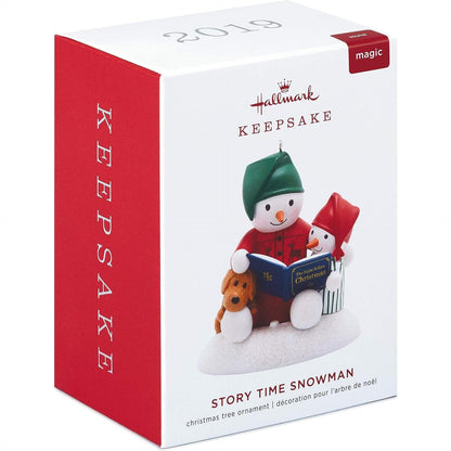 2019 Story Time Snowman Hallmark Ornament (Snowmen) QG02447