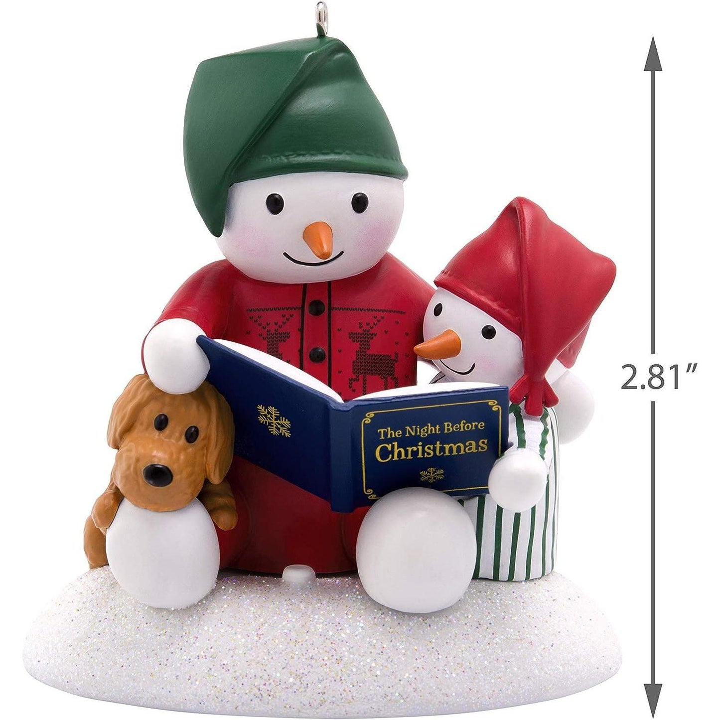 2019 Story Time Snowman Hallmark Ornament (Snowmen) QG02447