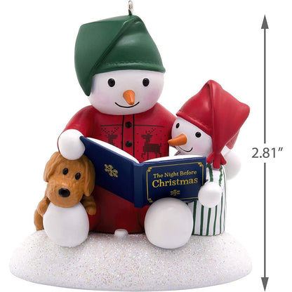 2019 Story Time Snowman Hallmark Ornament (Snowmen) QG02447