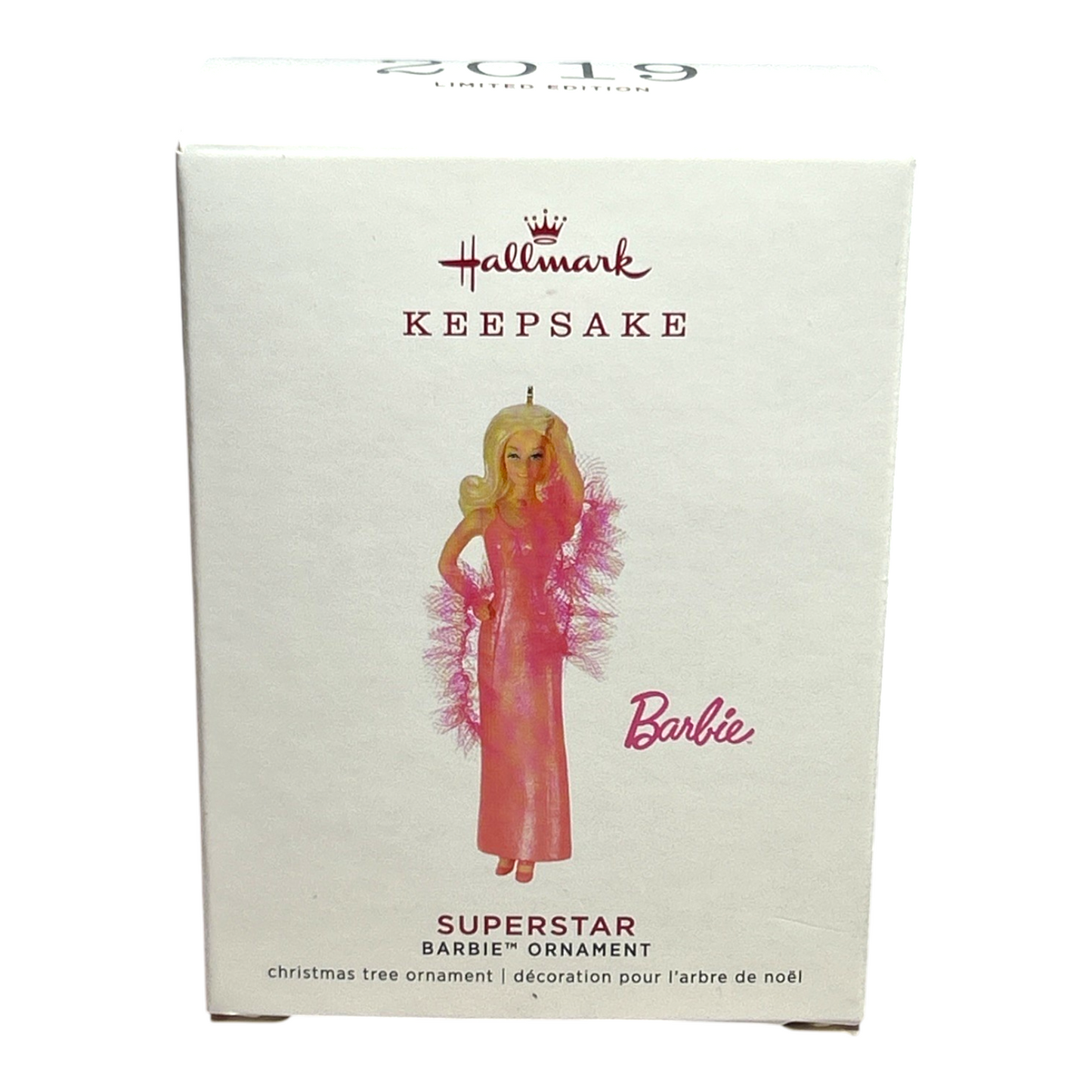 2019 Superstar Hallmark Ornament (Barbie) QXE3147