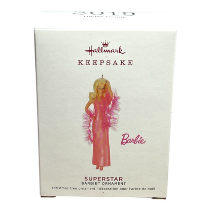 2019 Superstar Hallmark Ornament (Barbie) QXE3147