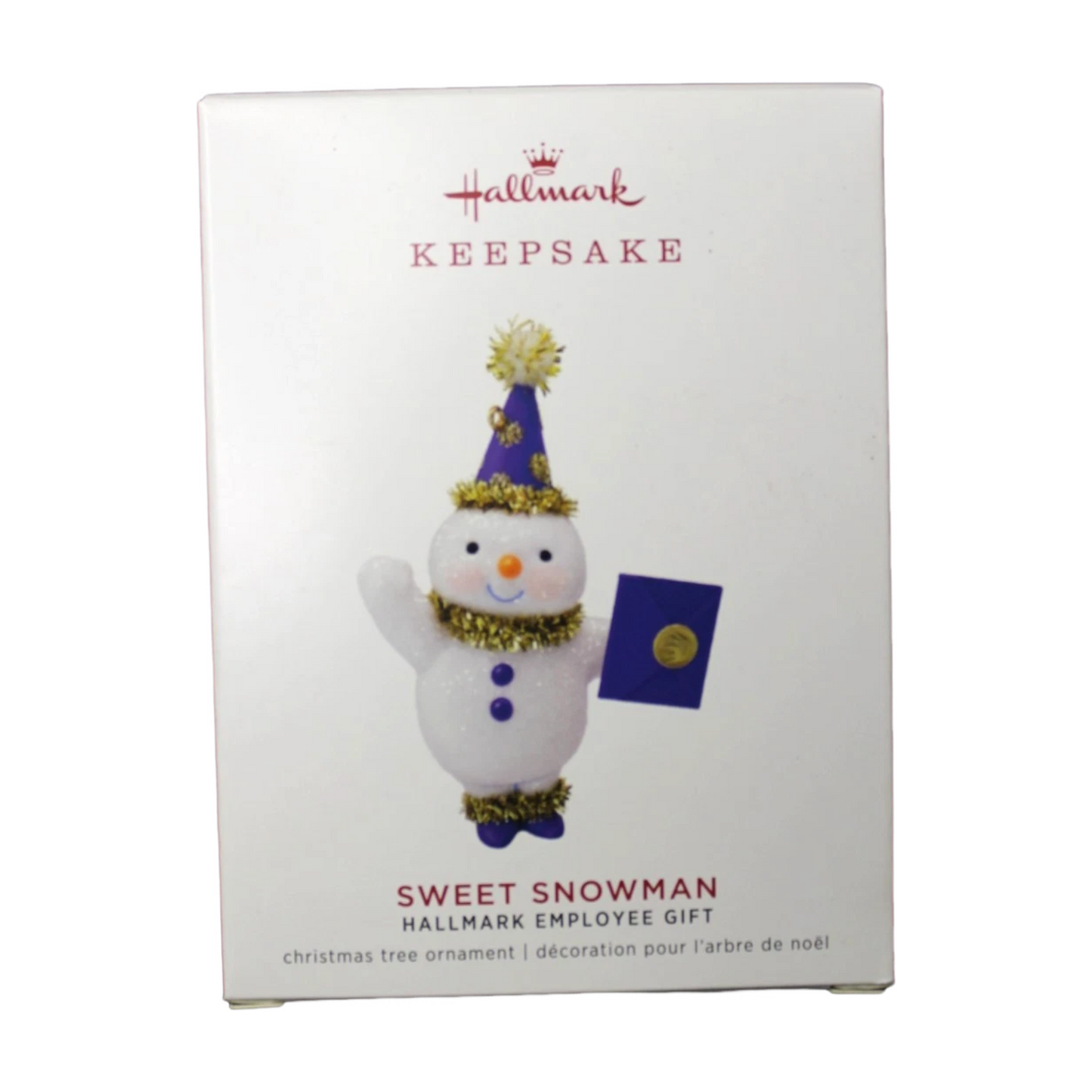 2019 Sweet Snowman Hallmark Ornament (Snowmen) LPR3609