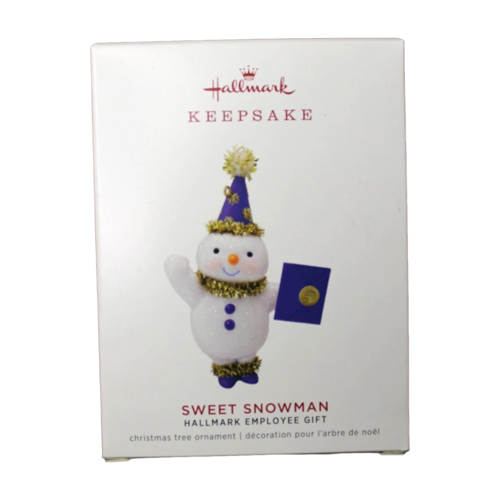 2019 Sweet Snowman Hallmark Ornament (Snowmen) LPR3609