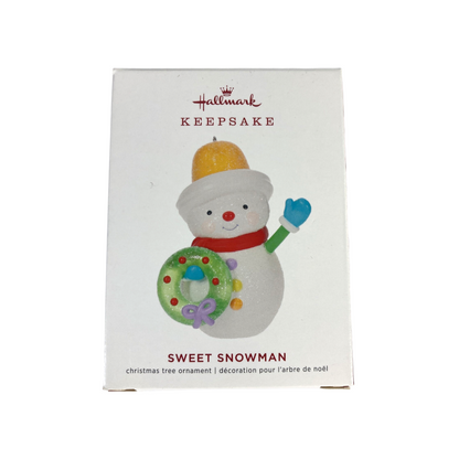 2019 Sweet Snowman Hallmark Ornament (Snowmen) VIP1903