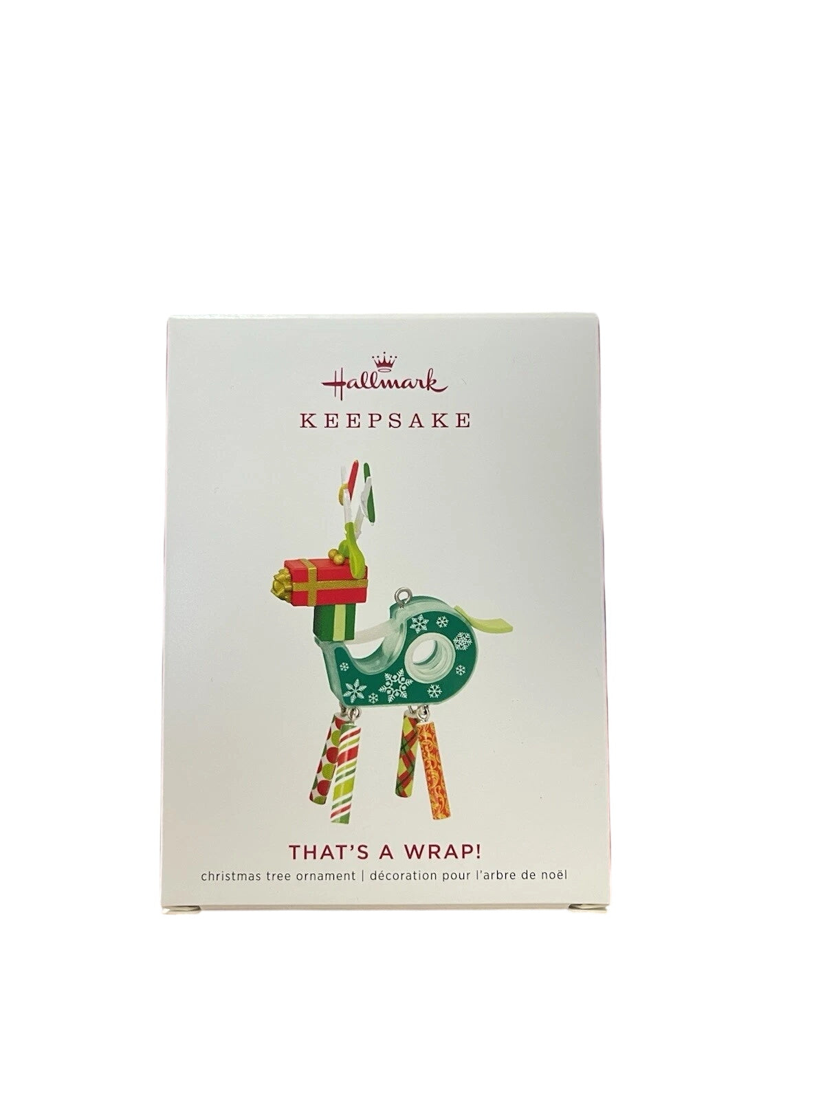 2019 That's A Wrap! Hallmark Ornament (Reindeer) QGO2457