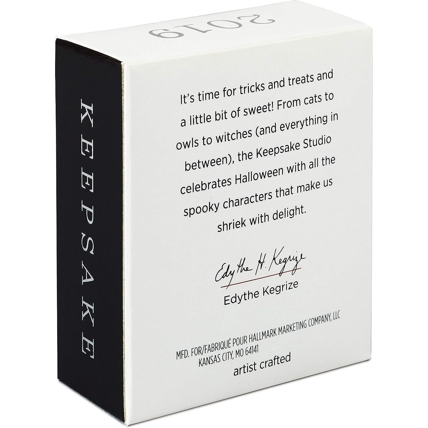 2019 Tiny Black Cat Hallmark Ornament (Halloween) QFO5279