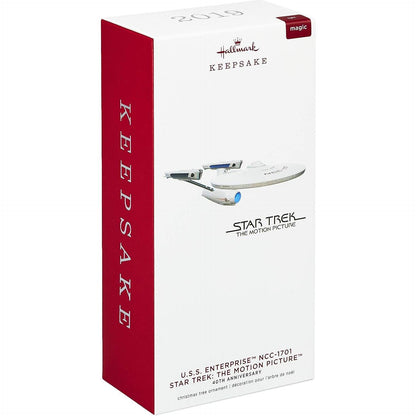 2019 U.S.S. Enterprise NCC-1701 Hallmark Ornament (Star Trek) QXI3659