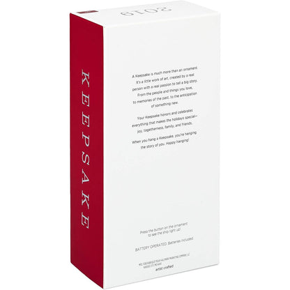 2019 U.S.S. Enterprise NCC-1701 Hallmark Ornament (Star Trek) QXI3659