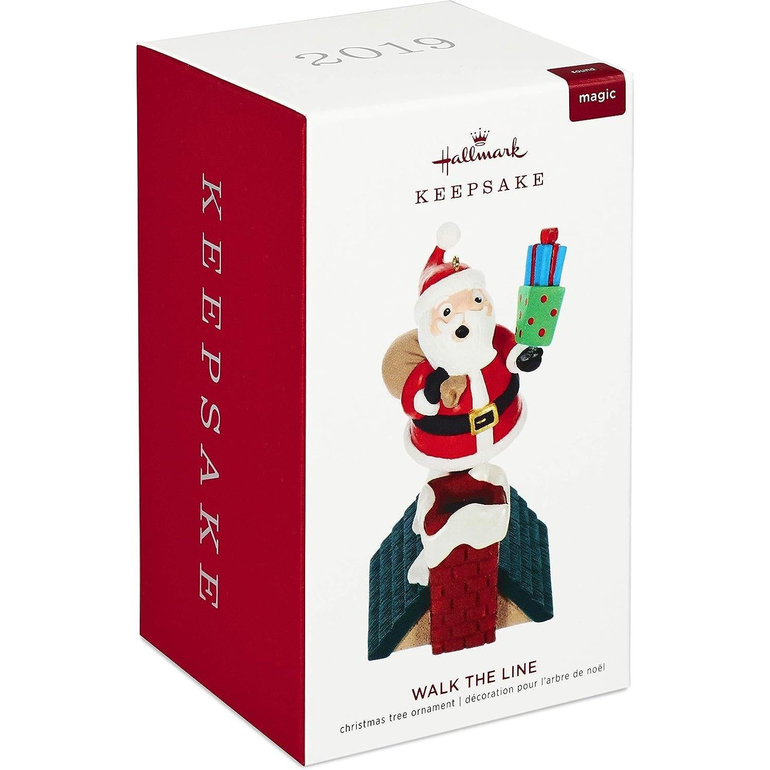 2019 Walk the Line Hallmark Ornament (Santa Claus) QGO2237