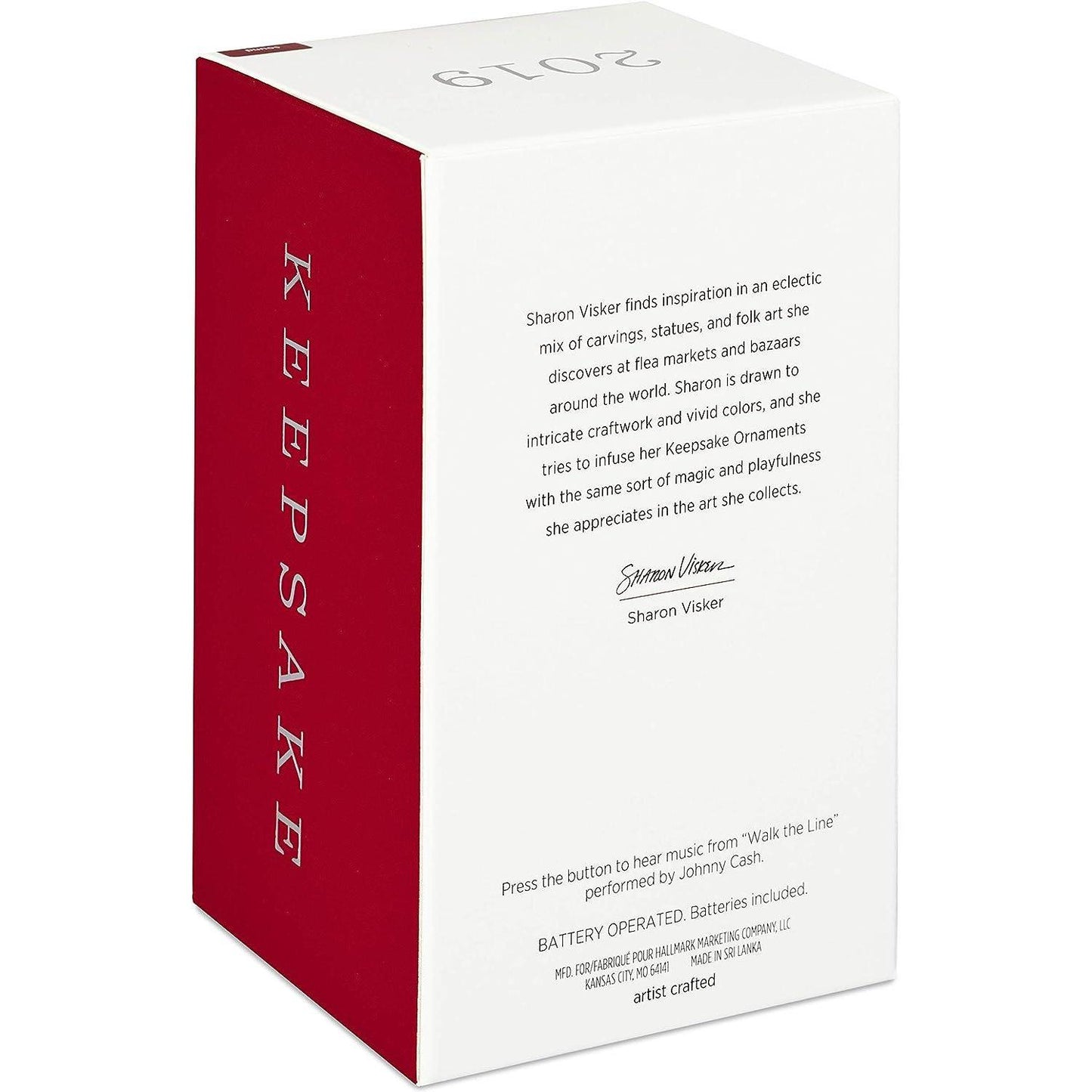 2019 Walk the Line Hallmark Ornament (Santa Claus) QGO2237