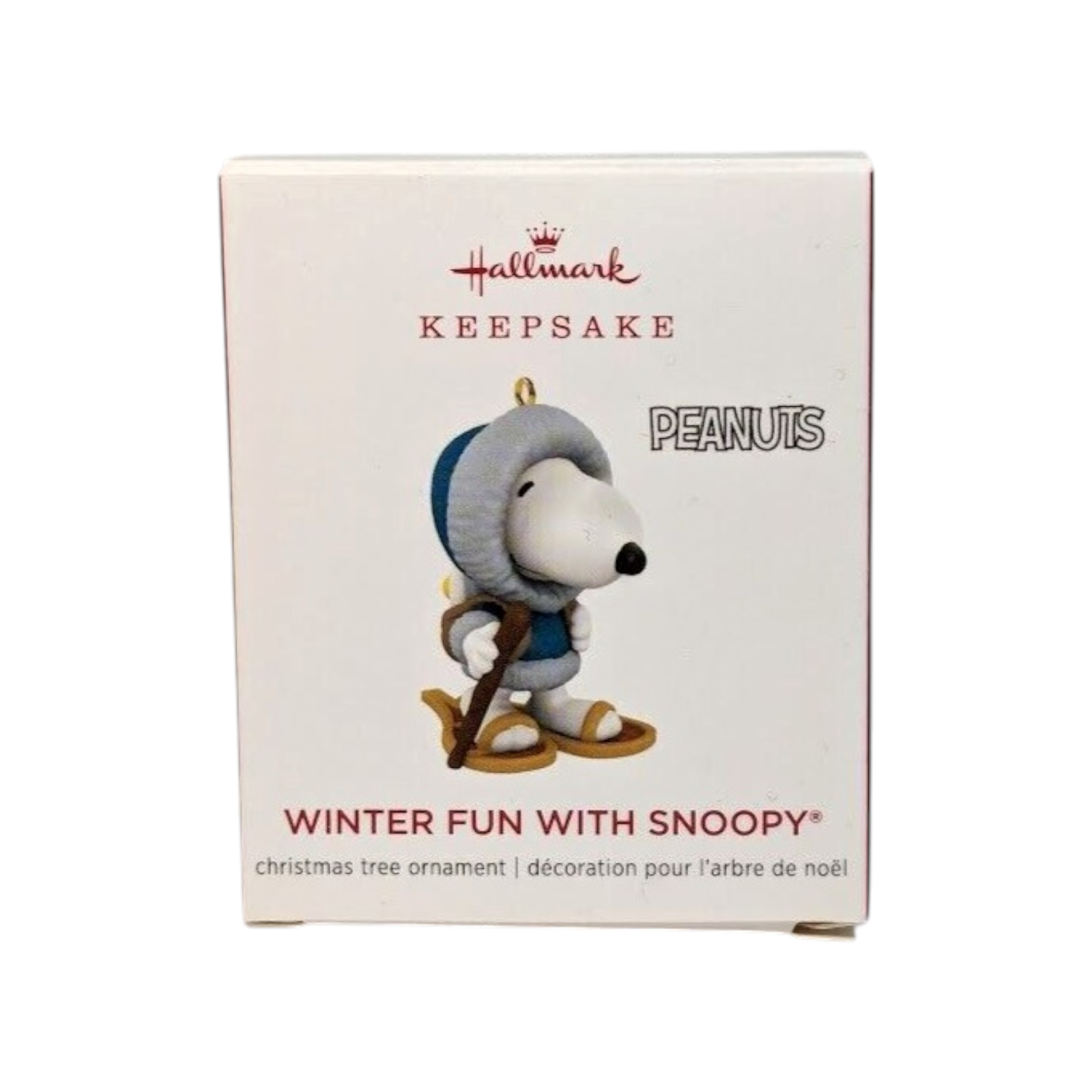 2019 Winter Fun with Snoopy Hallmark Ornament (Winter Fun with Snoopy) QXM836