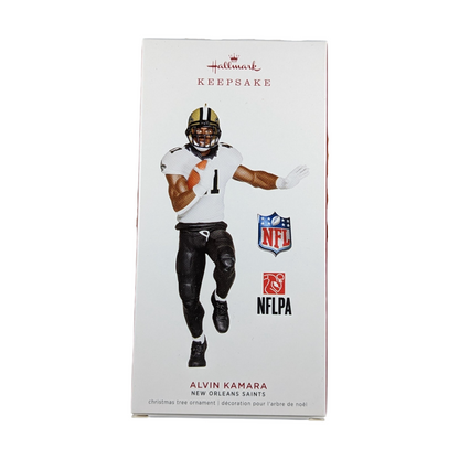 2019 Alvin Kamara Hallmark Ornament (Football Legends) QXI3817