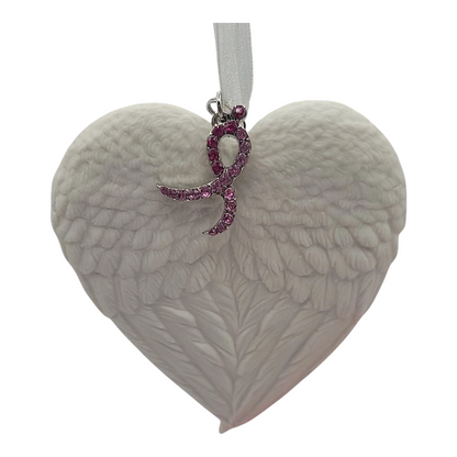 2019 Angel of the Heart Hallmark Ornament (Susan G Komen) QXI3839
