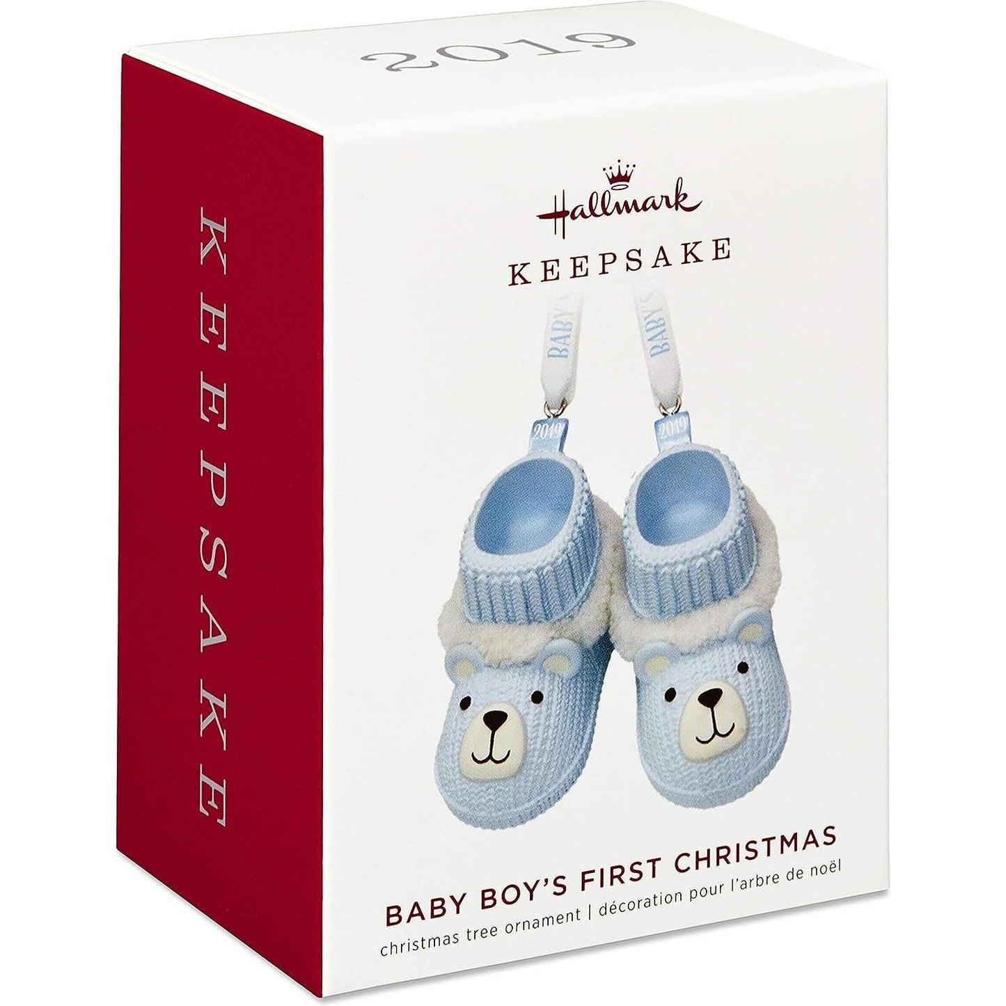 2019 Baby Boy's First Christmas Hallmark Ornament (Baby's First Christmas) QGO2359