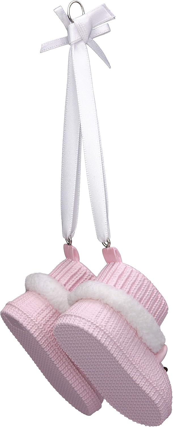 2019 Baby Girl's First Christmas Hallmark Ornament (Baby's First Christmas) QGO2367