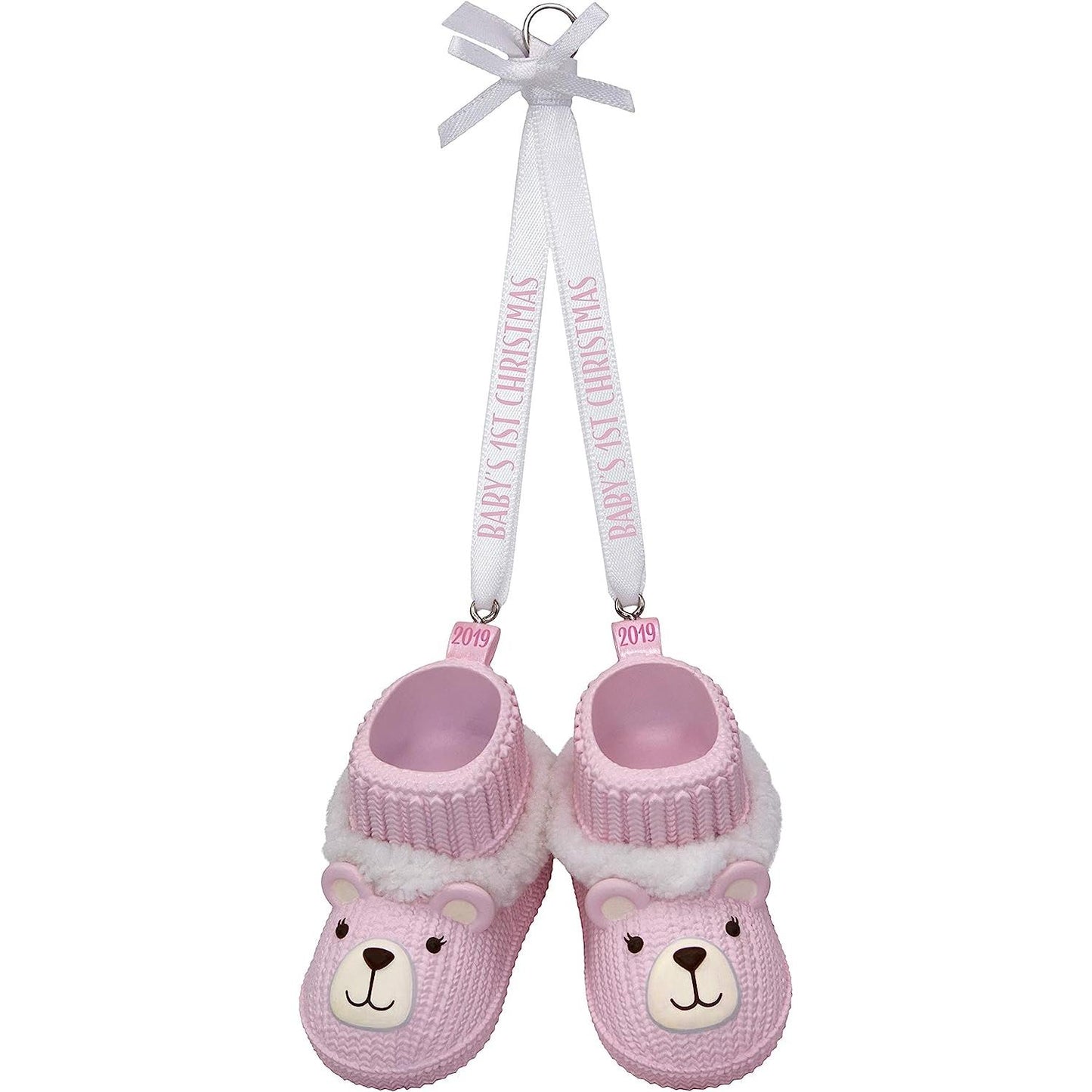 2019 Baby Girl's First Christmas Hallmark Ornament (Baby's First Christmas) QGO2367