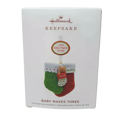 2019 Baby Makes Three (Stocking)