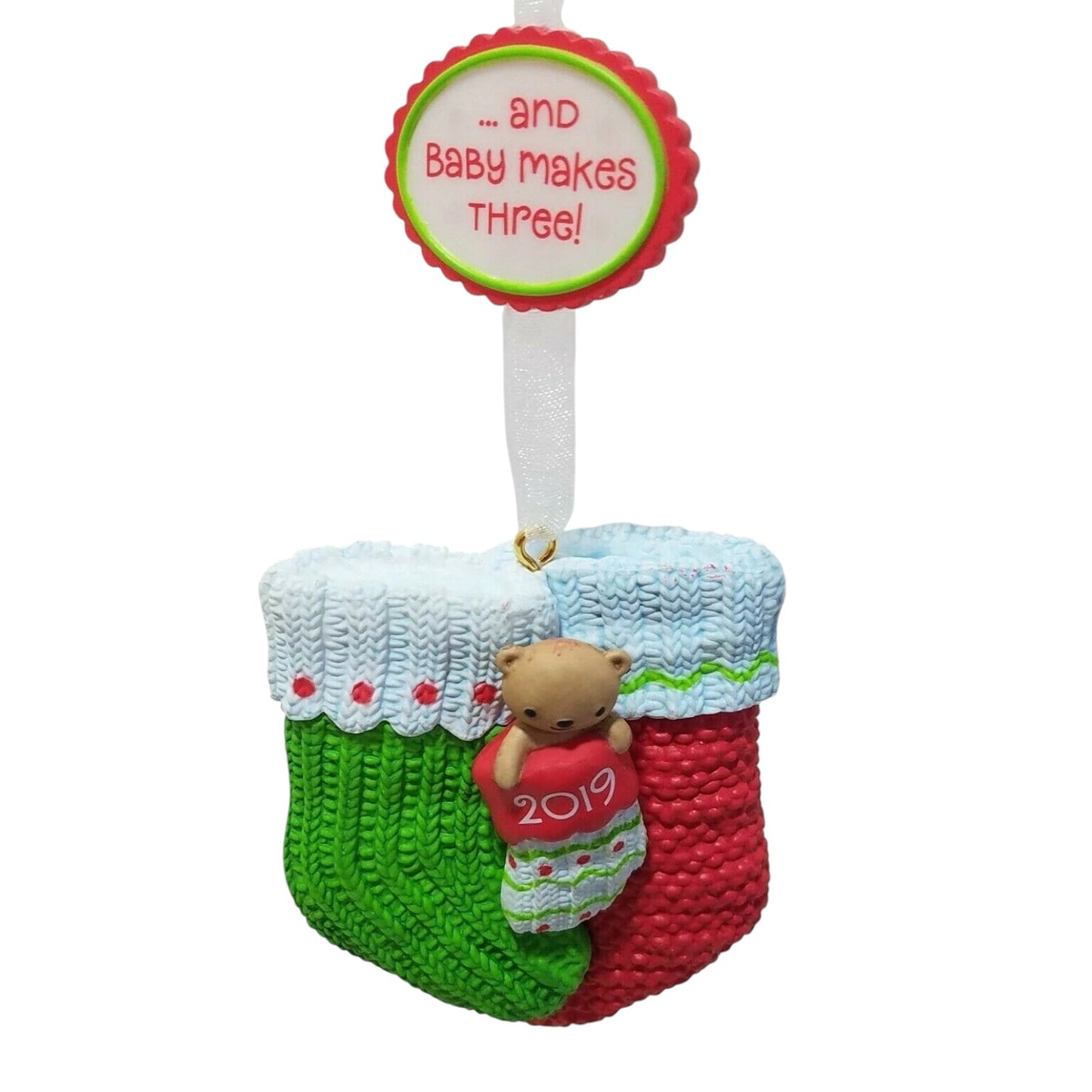 2019 Baby Makes Three (Stocking)