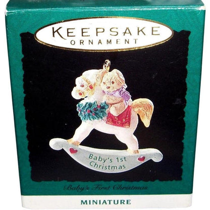 2019 Baby's First Christmas Hallmark Ornament (Baby's First Christmas) QXM4003