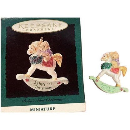 2019 Baby's First Christmas Hallmark Ornament (Baby's First Christmas) QXM4003