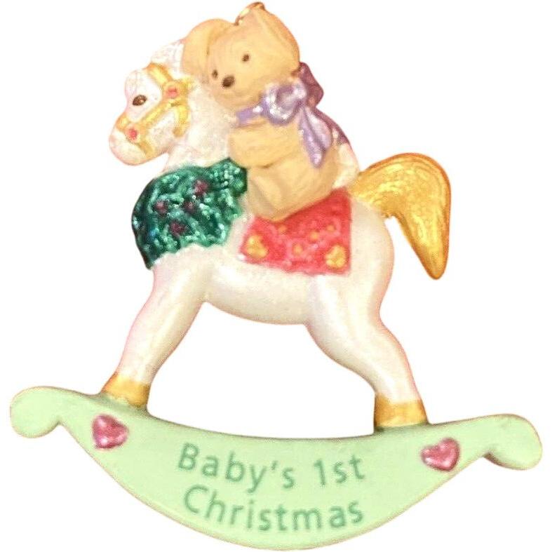 2019 Baby's First Christmas Hallmark Ornament (Baby's First Christmas) QXM4003