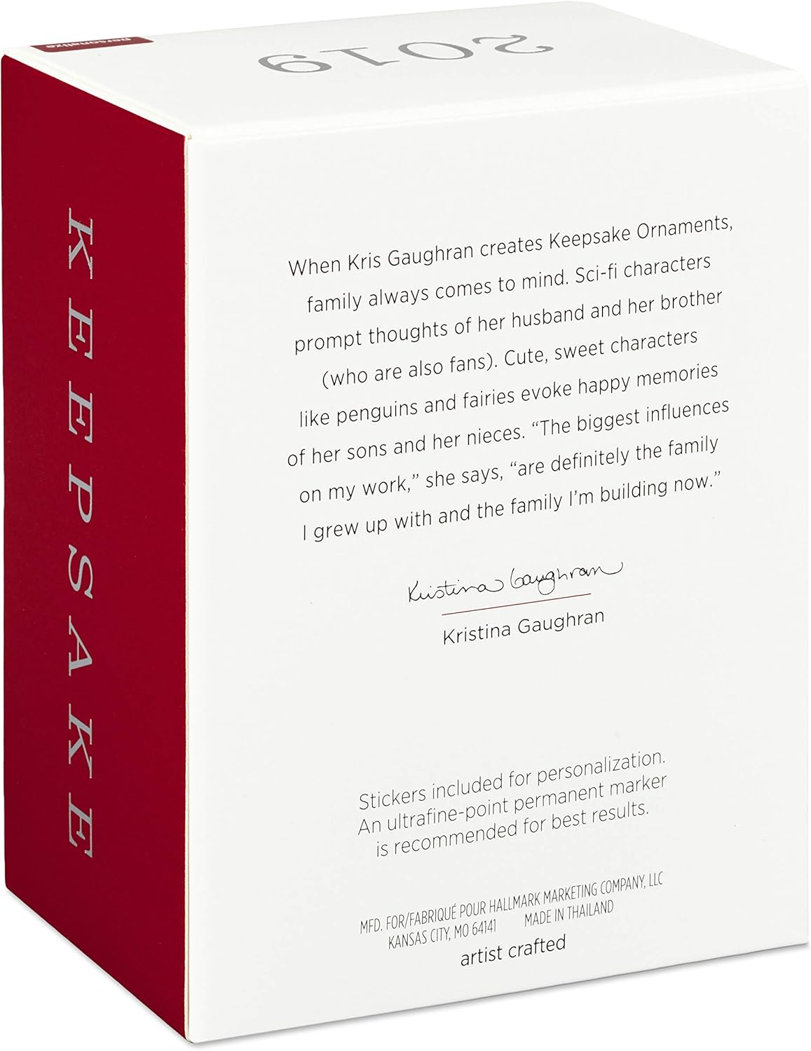 2019 Baseball Star Hallmark Ornament (Baseball) QGO2227