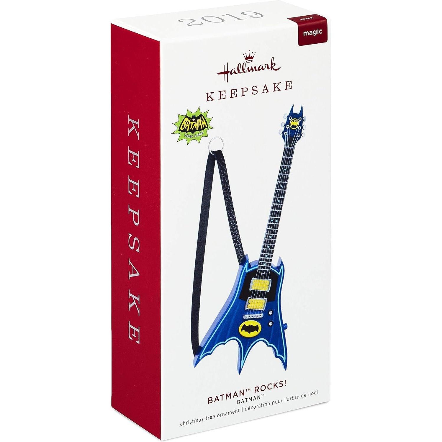 2019 Batman Rocks! Hallmark Ornament (Super Heroes) QXI3797