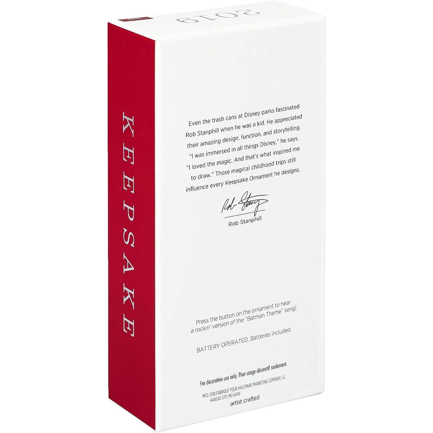 2019 Batman Rocks! Hallmark Ornament (Super Heroes) QXI3797