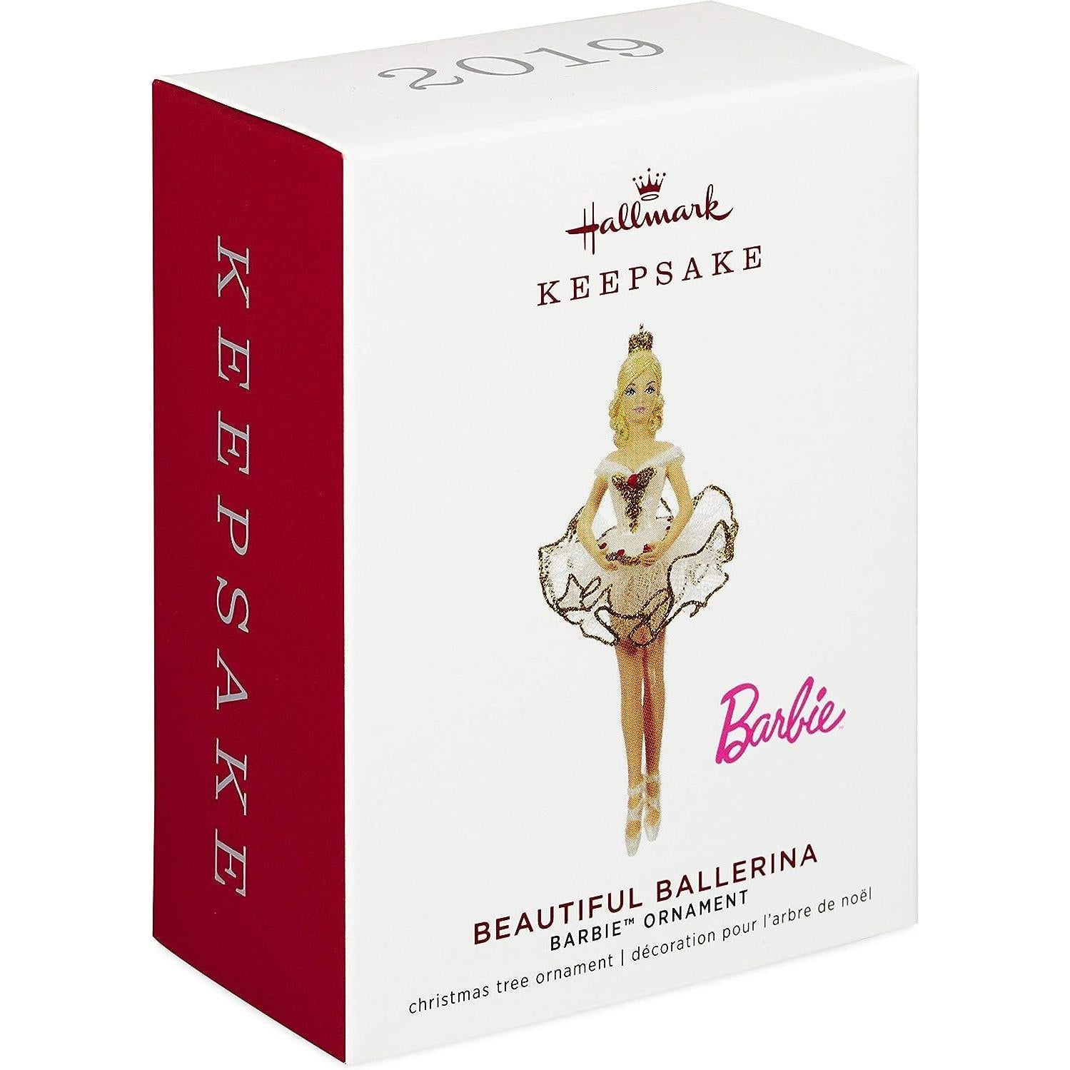 2019 BeautifulBallerina Hallmark Ornament (Barbie) QXI3079