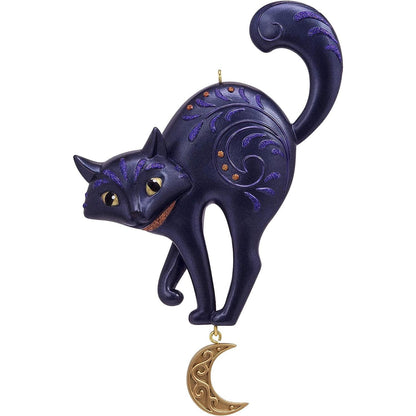 2019 Bewitching Black Cat Hallmark Ornament (Halloween) QFO5275