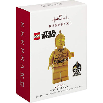 2019 C-3PO Hallmark Ornament (Star Wars, Lego) QXI3687