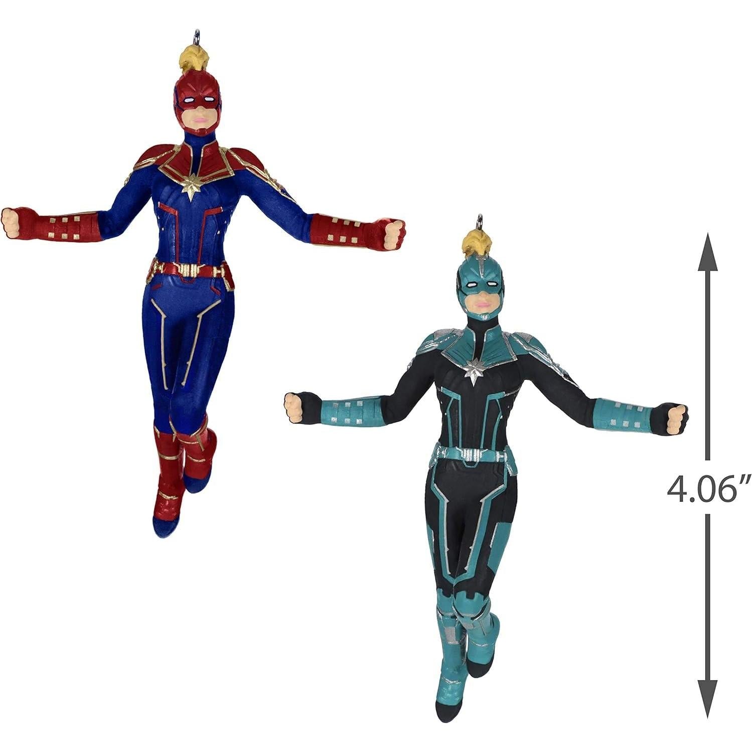 2019 Captain Marvel Mystery Box Hallmark Ornament (Super Heroes) QXI3509