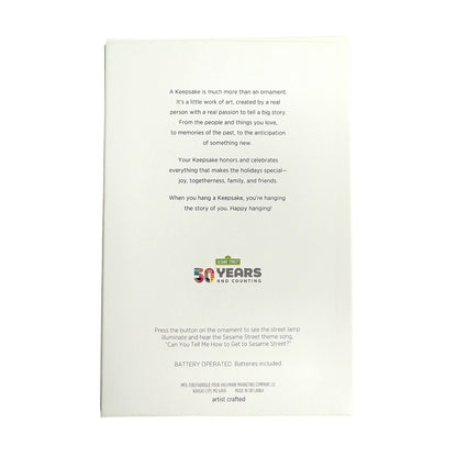 2019 Celebrating 50 Years Hallmark Ornament (Sesame Street) QXI3727