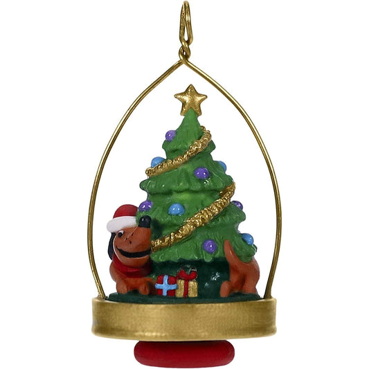 2019 Chasing His Tail Hallmark Ornament (Puppy) QXM8349