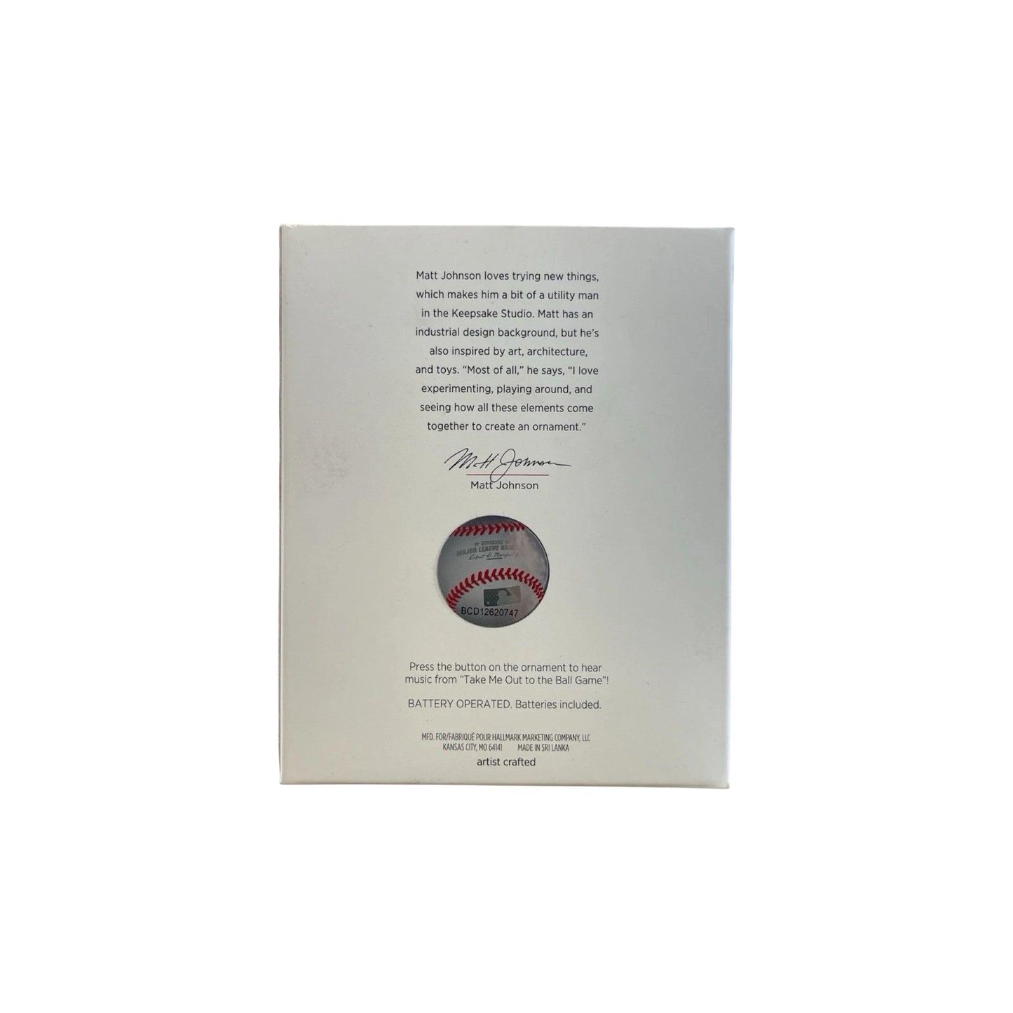2019 Chicago Cubs (Baseball Team Collection) Hallmark Ornament QSR1127 Image9