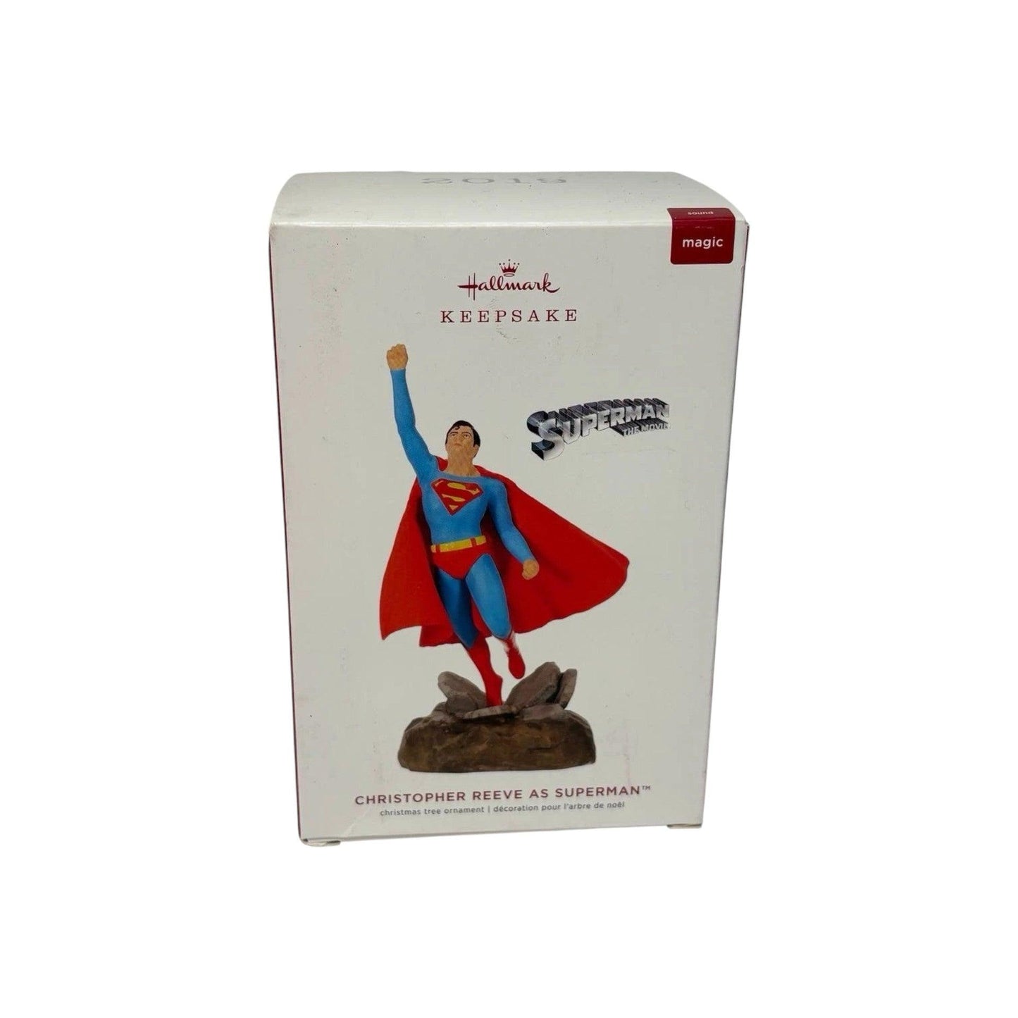 2019 Christopher Reeve as Superman Hallmark Ornament (Super Heroes) QXI3349 Image2